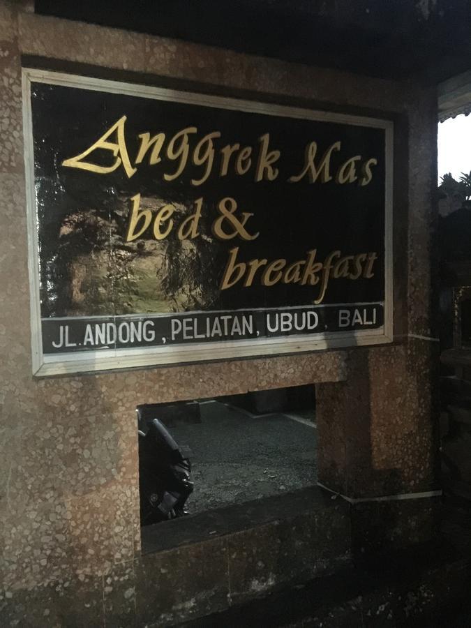 Хостел Anggrek Mas Bed & Breakfast Убуд Экстерьер фото